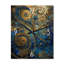 Jakeitha - Très grandes horloges murales en plumes Boho-1344148516