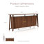 Rozella Solid Wood Server