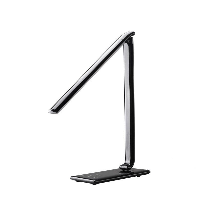 Lampe de bureau noire 16 po Clark