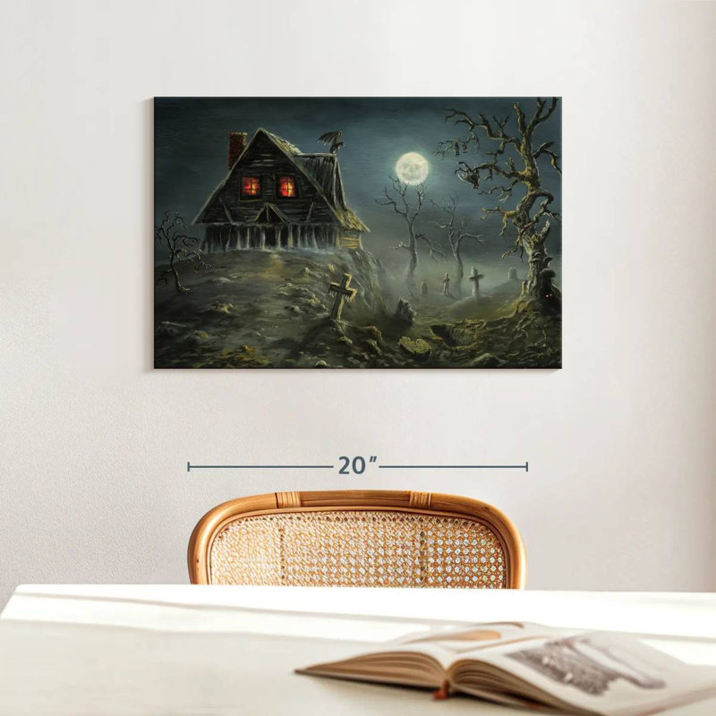 Kelan Haunted Hill House, 16" H x 24" W