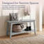Banc de rangement Craftsbury, gris-1485603626