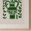 Abstract Greenflower Print-414133016