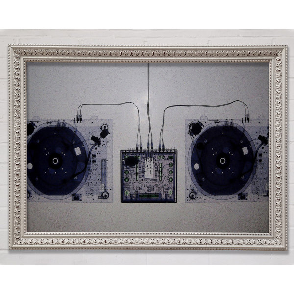 Bright Star Translucent Dj Console Mixer - Single Picture Frame Art ...