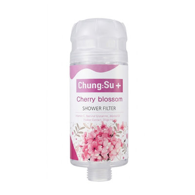 [Cherry Blossom] Filtre de douche externe à la Vitamine C Ionpolis pour la neutralisation du pH avec gel à haute concentration en Vitamine C