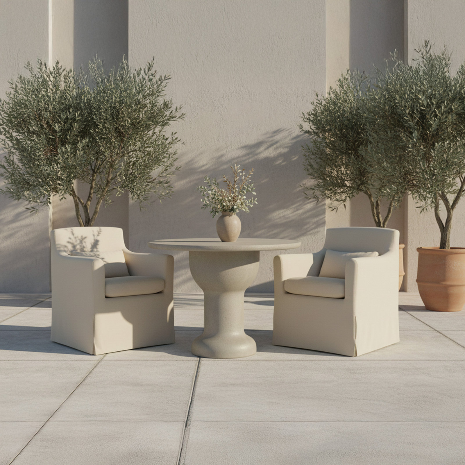 Genevieve 38 " Patio Dining Table