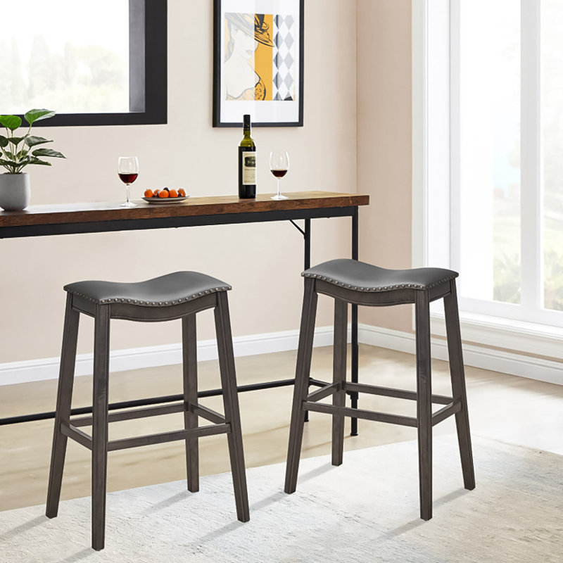 Tabouret Fille 29 po, gris
