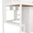 Cressida Loft Bed With Bookshelf And Desk, Solid Pine And MDF-417641048-417641054