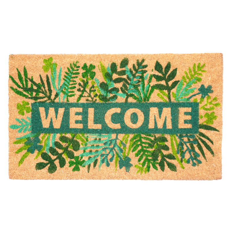 Tapis d'entrée antidérapant pour l'extérieur 29 po x 17 po