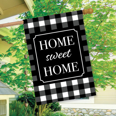 Drapeau de maison Home Sweet Home