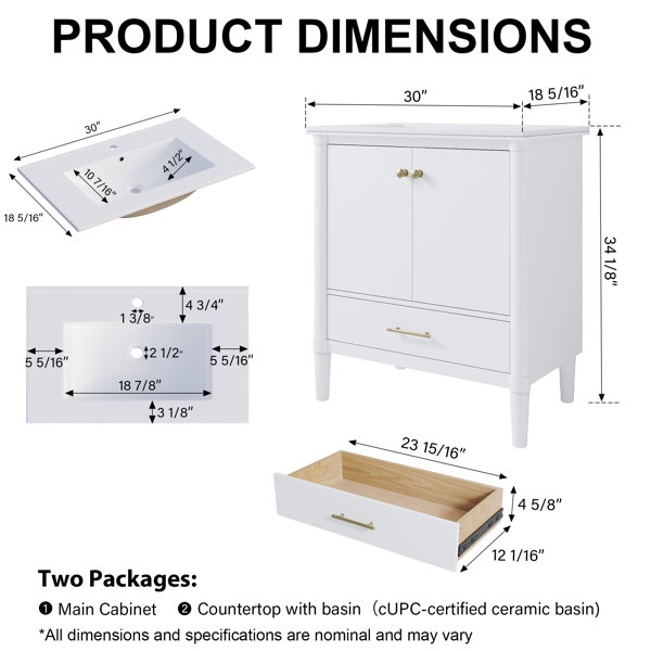 Dimensions du produit