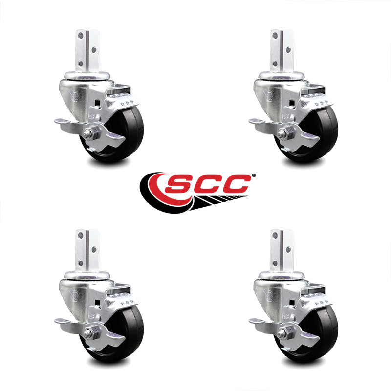 Soft Rubber Casters
