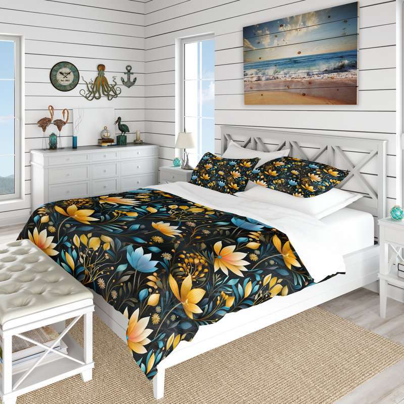 Literie Spiritual Renewal Mediation I Bedding, Housse de couette simple + 1 taie décorative stan