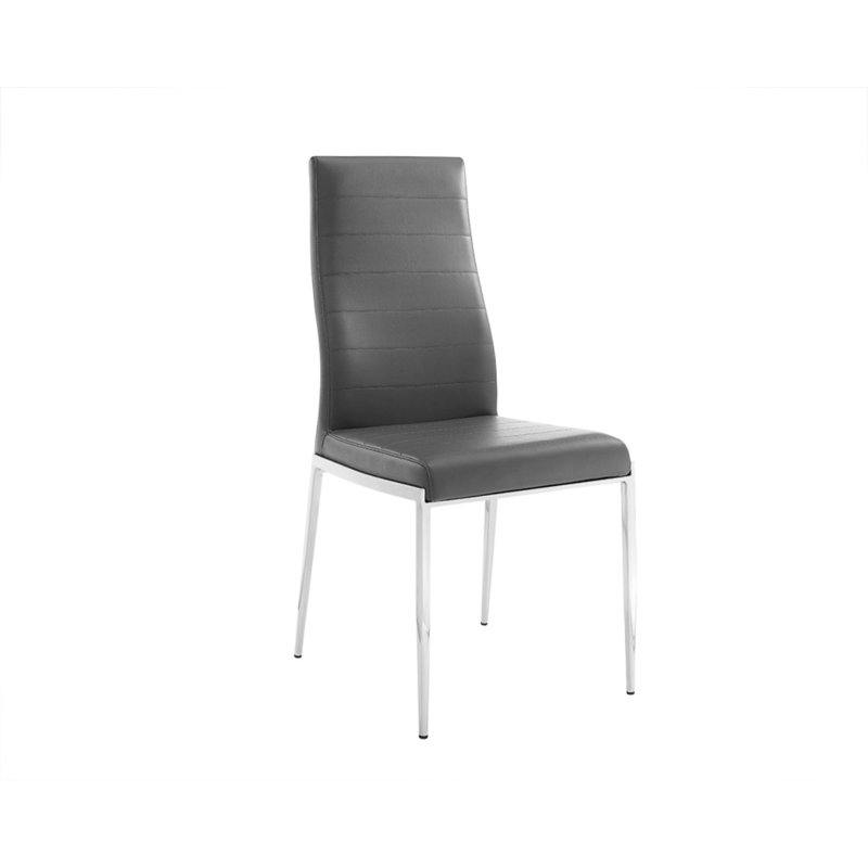 Chaise d'appoint Bevash, gris