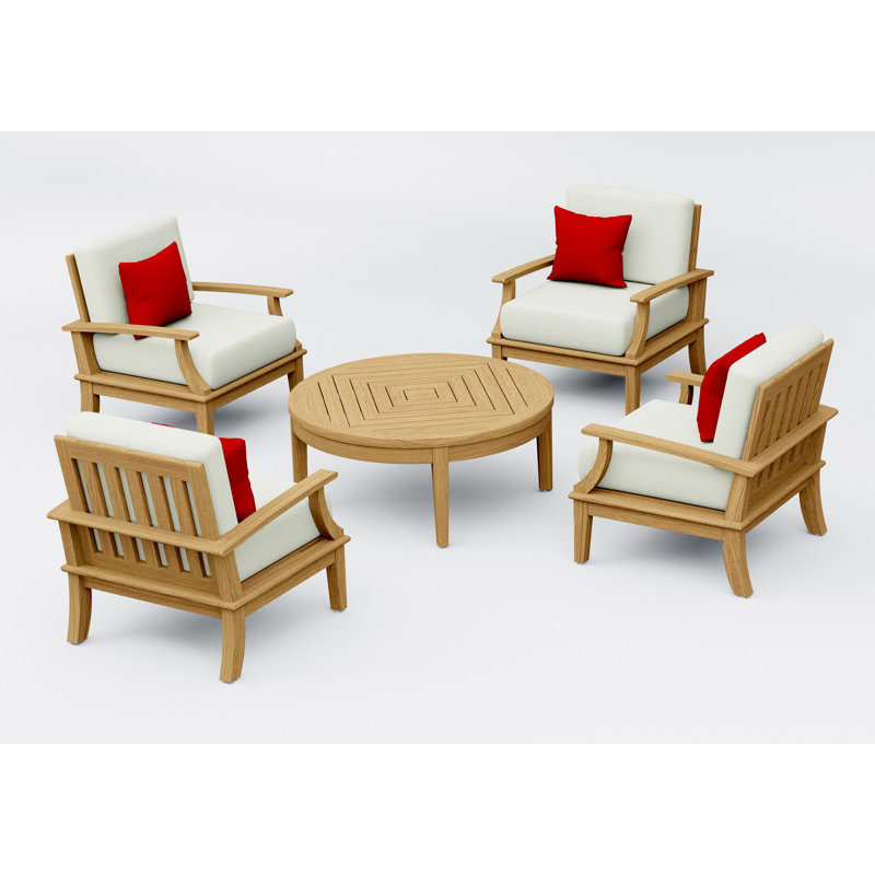 Somer Outdoor 5 - Piece Conversation Set