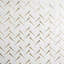 Vara Polished Marble And Brass Mosaic-640500534