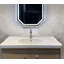 1.6 x 1.9 Marble Basketweave Mosaic Tile-58255616