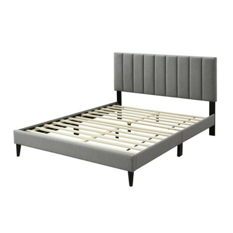 Élégant lit plateforme de style traditionnel, Grand lit