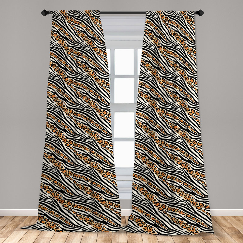 Semi Sheer Curtain Pair, 28" W x 95" L
