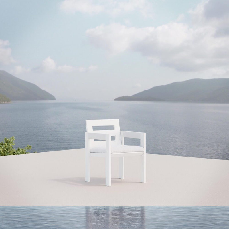 Mykonos Dining Chair + Polar Cushion