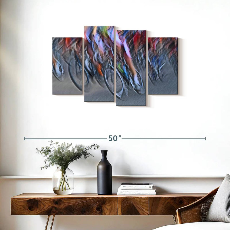 Sireci Biker Stampede, 22" H x 36" W