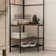 Serkan Iron Hall Tree with Bench and Shoe Storage