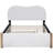 White Upholstered Full Bed With Trundle-1320683173-1320683175