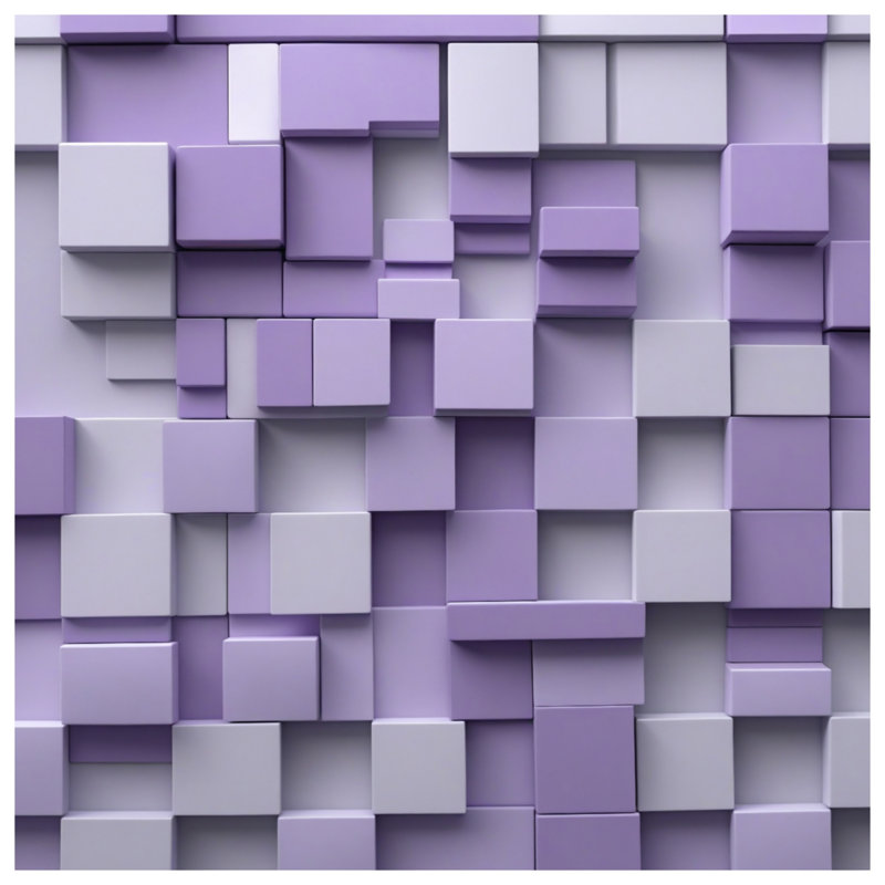 Couvertures mauves, 50in W x 60in H