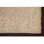 Tapis de couloir beige en laine noué à la main de conception unique 3 pi 8 po x 23 pi 0 po Peshawar