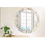 Huldar Glass Flat Wall Mirror