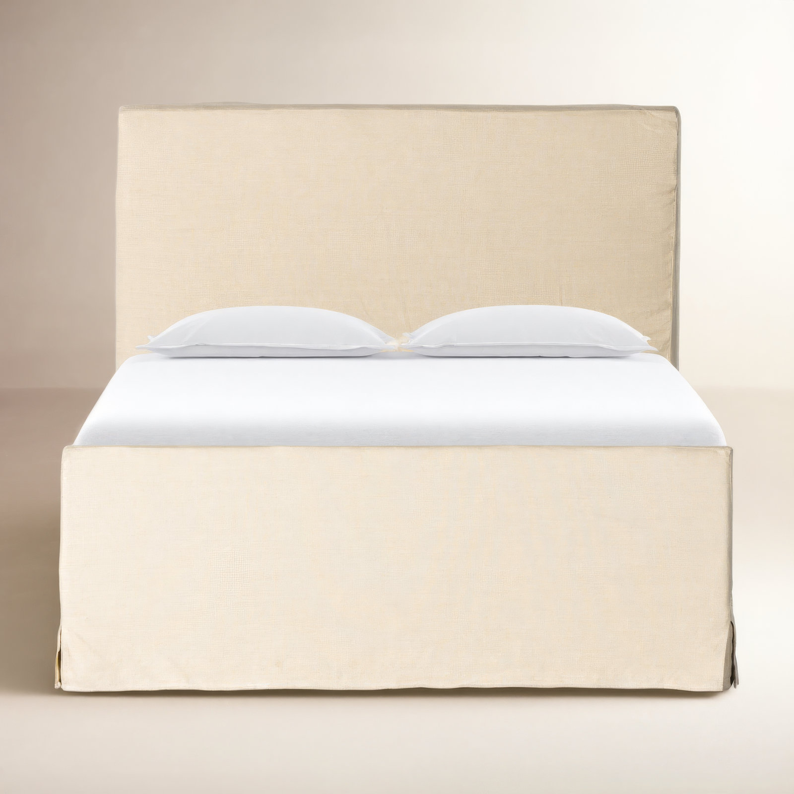 Zoni Upholstered Bed, Brussels Natural, Queen