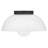 Stu Small Flush Mount Ceiling Light w/ Cased Opal Glass Shade-1771147909