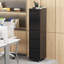 Armoire de rangement en métal avec 5 tiroirs, classeur vertical avec serrure pour bureau personnel-585640775
