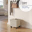 Banc de rangement avec repose-pieds Vérrant-130802504-130802507
