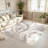 Galaxy Series Abrstract Black/Gray/Ivory/Beige Area Rug-565543708