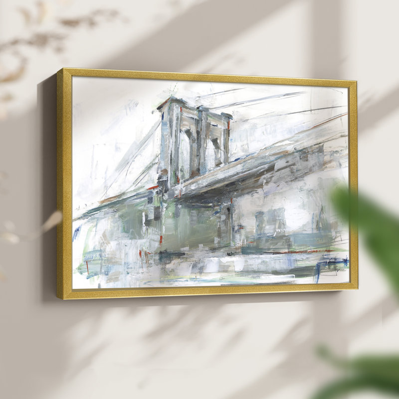 Brilliant City Study III -Framed Print - Restickable, 11" H x 14" W