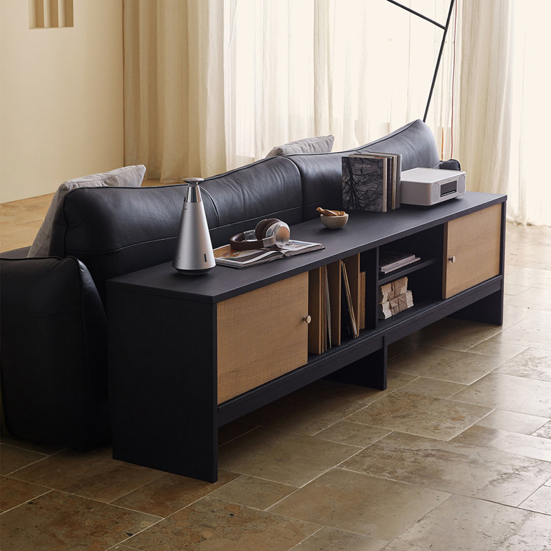 Modern Minimalist Oak TV Stand