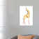 Giraffe With Butterfly by Mercedes Lopez Charro - Wrapped Canvas Gallery-Wrapped Canvas Giclée