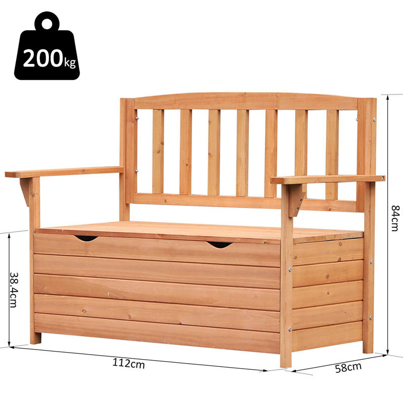 Melbourne Solid Wood Outdoor Bench
