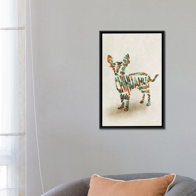 «Chihuahua» par Ayse Deniz Akerman, reproduction sur toile tendue sur châssis