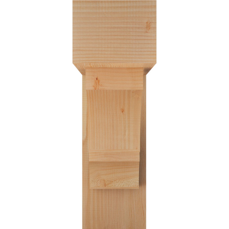 Support de bloc Balboa avec entretoise décalée, 26 x 26, Sapin Douglas de l 8 po (scié brut)
