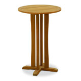 Bina Round Teak Outdoor Balcony Table