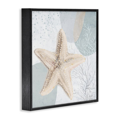 Starfish over Circle Pattern Giclee Art by Patricia Pinto
