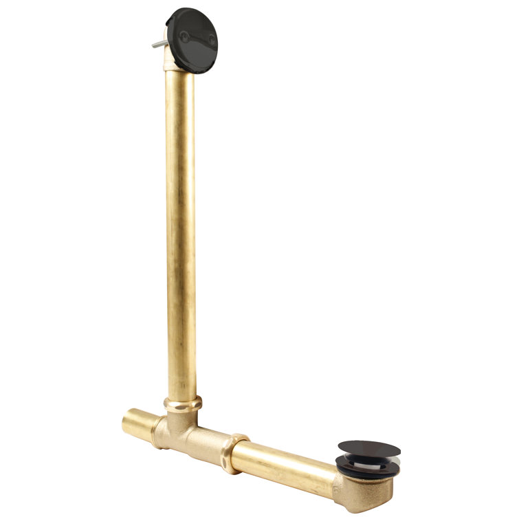 Leg Tub Drain with Overflow