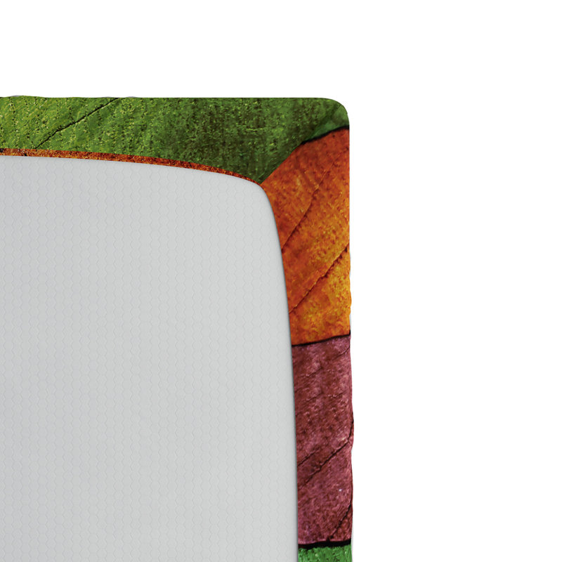 Microfiber Geometric Fitted Sheet, Twin XL Fitted Sheet
