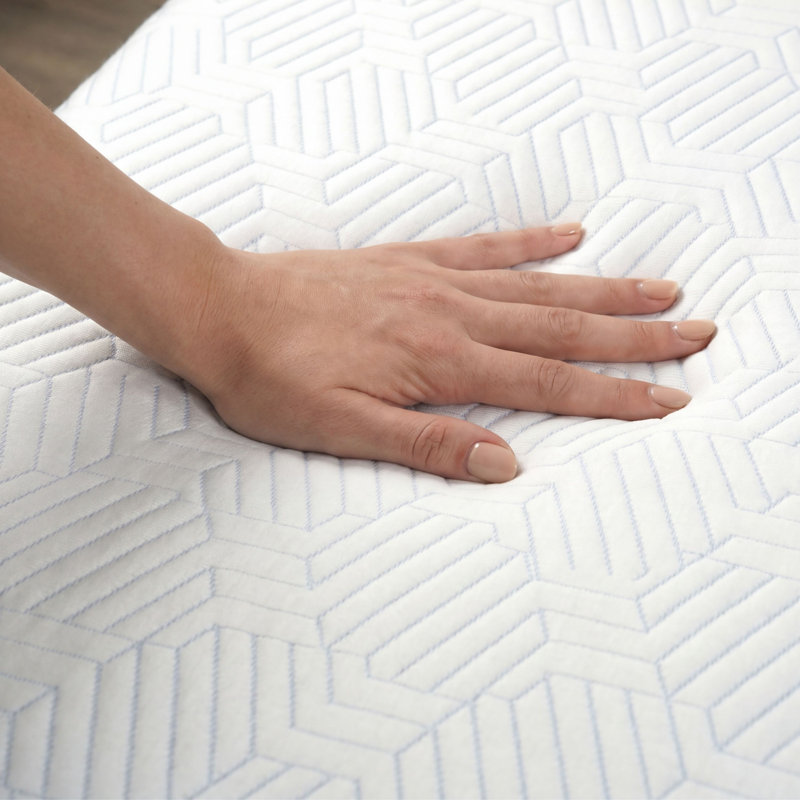 Matelas en mousse viscoélastique gélifiée avec housse de refroidissement et régulation de température 8 po Epernay, 8"