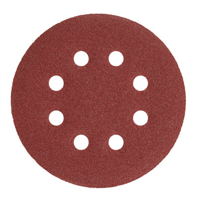 150PCS 5-Inch Sanding Discs 60-600 Grit Hook And Loop Sandpaper 8-Hole