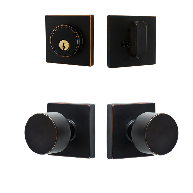 Ensemble de boutons de passage Bergen, Bronze vintage