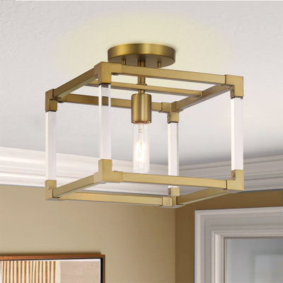 Swindon Acrylic Semi Flush Mount