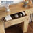 47-Inch Long Console Table with Drawer, Wooden Rectangular Sofa Table Behind The Couch-208475720