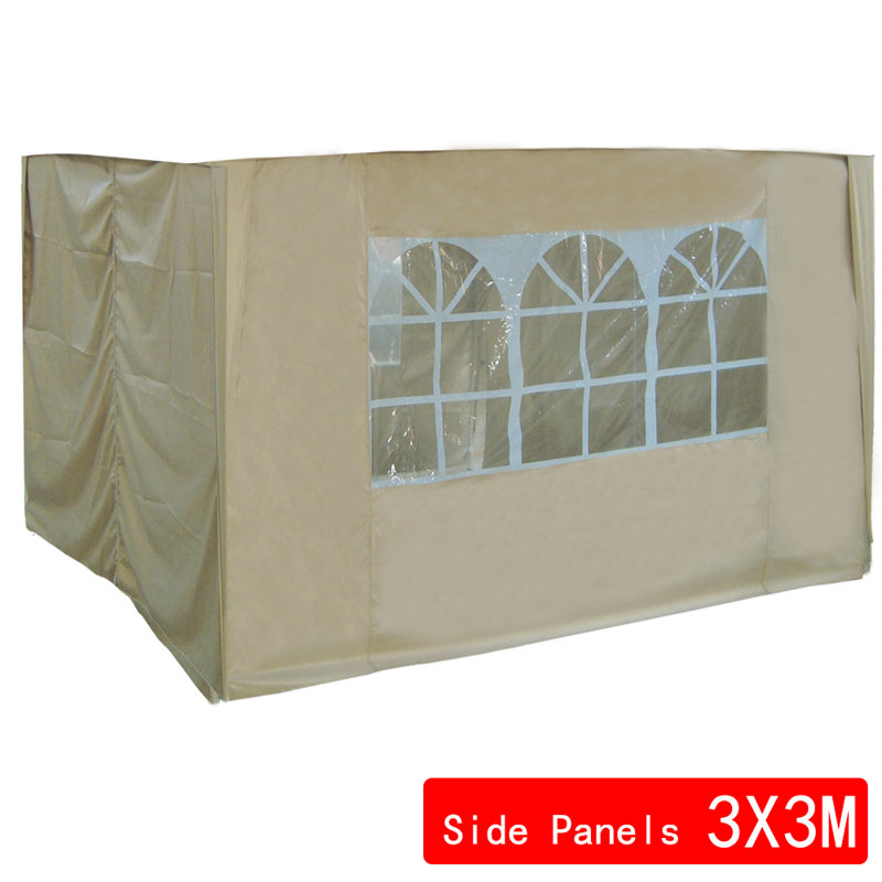 Adriauna Dakota Fields Beige Side Wall for Gazebo